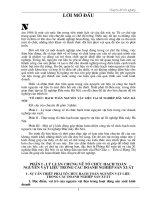 TỔ CHỨC HẠCH TOÁN NGUYÊN VẬT LIỆU TẠI XÍ NGHIỆP ĐẦU MÁY HÀ NỘI