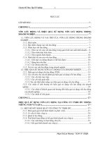 Giải pháp nâng cao hiệu quả sử dụng vốn lưu động tại Công ty TNHH IPC