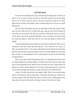 Giải pháp  hoàn thiện công tác lập và phân tích báo cáo tài chính tại Công ty cổ phần thương mại công nghiệp Thịnh Phát.