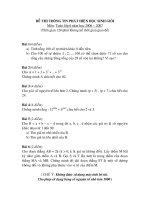 ĐỀ THI HSG 6 NGUYỄN BỈNH KHIÊM