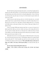 giải pháp nâng cao hiệu quả sử dụng vốn tại Công ty TNHH MINH PHONG