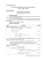 Đ/a TS10 chuyên PY(08-09)