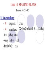 U 14: lesson5: C1-C3