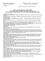 bao cao 5 nam thay sach