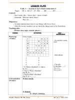 let''s go 2: Unit 1: let''s learn some more