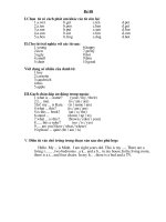 Đề thi Anh Khối 4 (08)