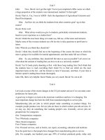 tapescript 12 - unit 5 - 8