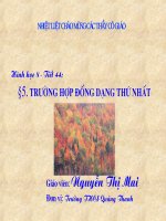 Hinh hoc 8 - Tiet 44