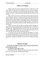 phân tích cặp phạm trù nguyên nhân kết quả