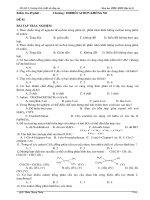 KT 1 tiết Hidrocacbon khôngno-02đề