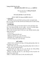 ĐỀ VÀ ĐÁP ÁN BÀI VIẾT 5,6,7 lớp 10 NC