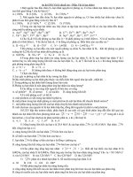 ôn ĐH-Phần VLhạt nhân-đề &đáp án