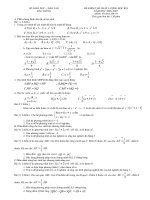 Đề thi học kì 1 năm học 2006 - 2007