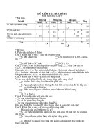 Đề KT HKII môn sinh-Trường chuyên Thanh thuỷ