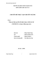 Nâng cao hiệu quả liên kết giữa công ty niềm tin việt  (VIETRUST) và công ty Bluescope steel