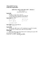 Đề Thi HSG tháng