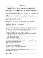 Một số giải pháp nhằm nâng cao hiệu quả công tác huy động vốn thông qua tài khoản tiền gửi tại NHNo&PTNT huyện Yên Lạc  Tỉnh Vĩnh Phúc