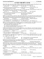 Luyện Thi Đại Học Hữu Cơ 02