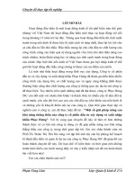 Một số giải pháp nâng cao khả năng thắng thầu của công ty cổ phần đầu tư xây dựng và xuất nhập khẩu Phục Hưng