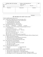 DE THI HOC KI 1 LOP 10