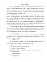 QUẢN LÝ ĐÀO TẠO CHO TRƯỜNG THPT HÙNG VƯƠNG