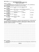 Bai khao sat hoc sinh gioi