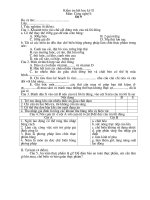 Kiểm tra học kỳ II _ Đề 9