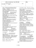 kiểm tra 15 phút phần hidrocabon no