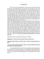 Lãi suất và vấn đề tự do hoá lãi suất ở Việt Nam hiện nay