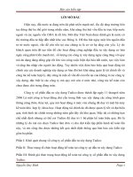 Đánh giá thực trạng hoạt động kế toán tại công ty cổ phần đầu tư xây dựng Tadico.