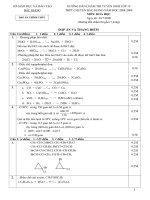 dap an de thi chuyen Bac Giang 08-09