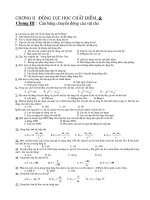 Bài Tập lí 10 nc chương II- III rất hay