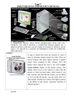 Unit 7 input device and output device