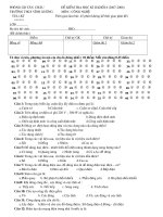 kiểm tra HKII(THCS vĩnh xương-AG)