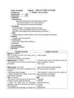 Unit 8 ( Kiều Tính)