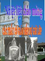 bài giảng đạt giải trong hội giảng