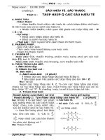 Đại số 7 (1-4), 2 cột