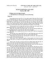 ke hoach boi d­uong giao vien 2008-2009