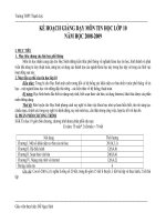 KE HOACH GIANG DAY TIN HOC 10