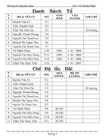 sổ học tổ văn