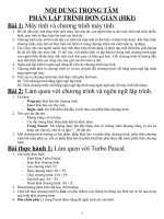 Kiến thức cơ bản HKI tin 8