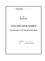 Sáng kiến kinh nghiệm toán