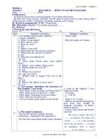 Giao an tuan 1, 2, 3 lop 7