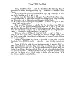 Giới thiệu về trường THCS Cao Minh