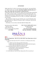 Đề trắc nghiệm Tiếng Việt 5