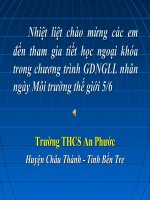 Giáo dục bảo vệ môi trường