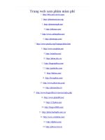 nhung trang web hay nen xem