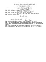 Đề chọn HSG Toán 8