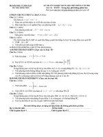 Đề thi TN THPT PB 2008