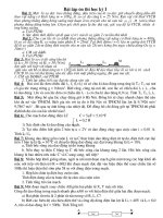 BAI TAP ON TAP HOC KI I 12